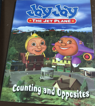 Jay Jay the Jet Plane Counting and Opposites