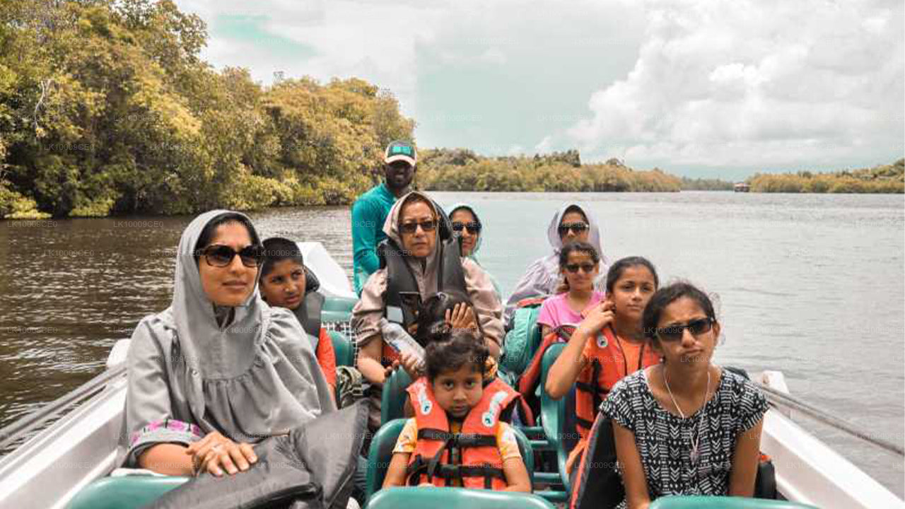 Lunuganga Estate,Turtles and Madu River from Galle City