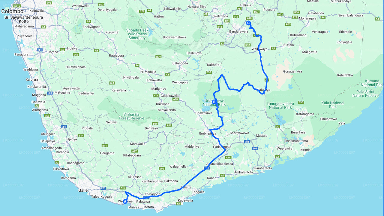 Сафари в национальном парке Удавалаве из Мирисы