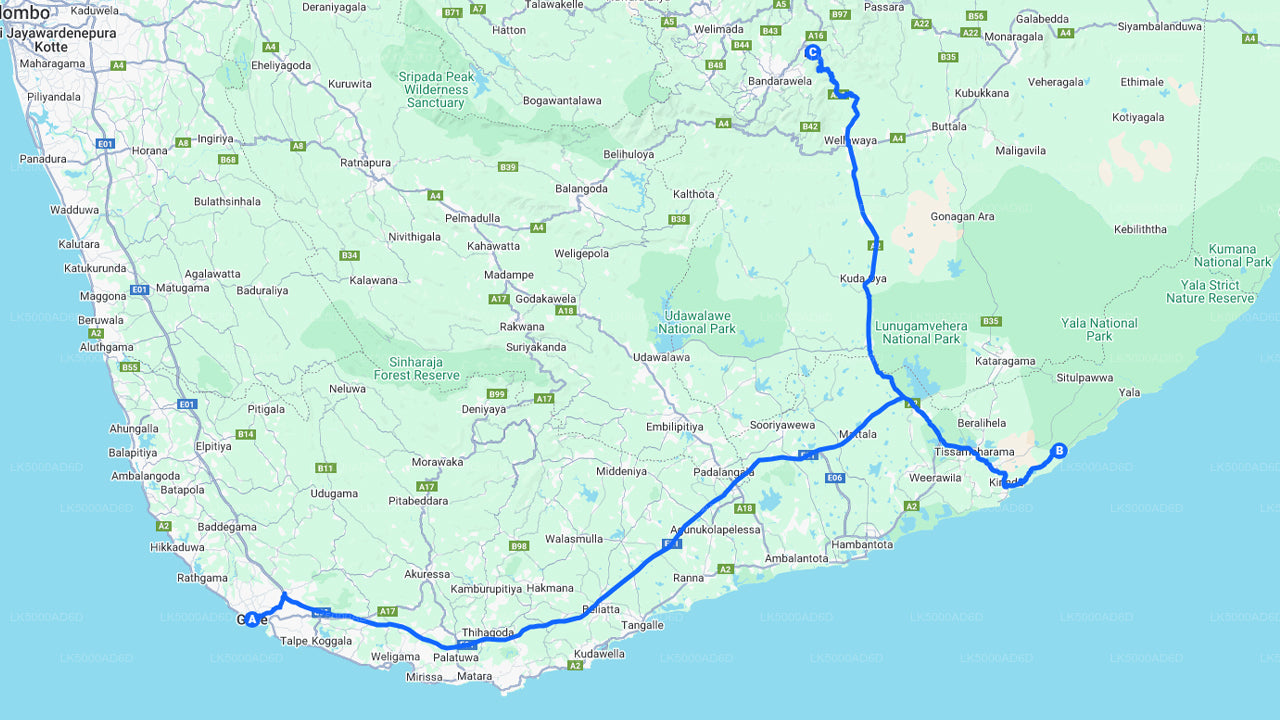 Частный тур из Галле в Эллу с Яла Сафари