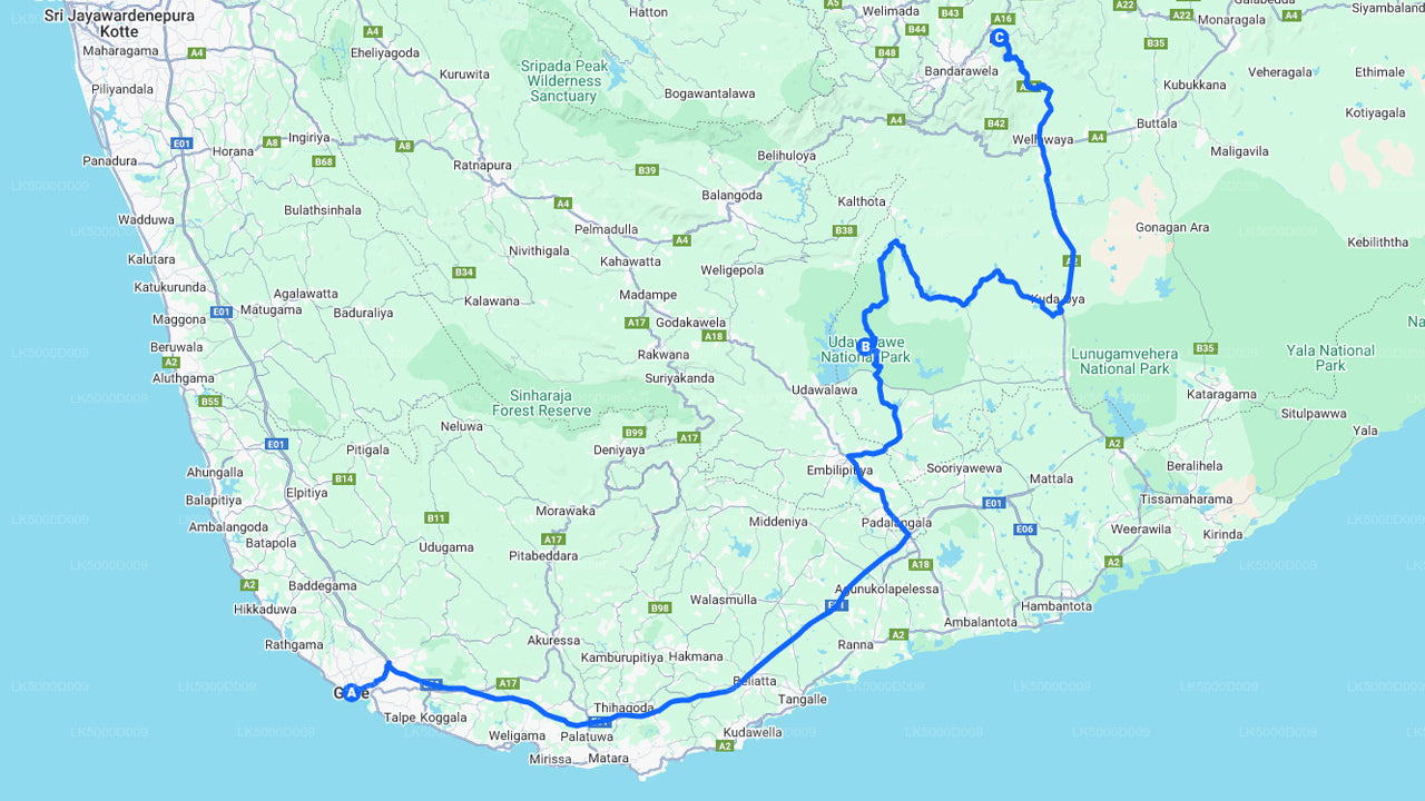 Частный тур из Галле в Эллу с сафари в Удавалаве