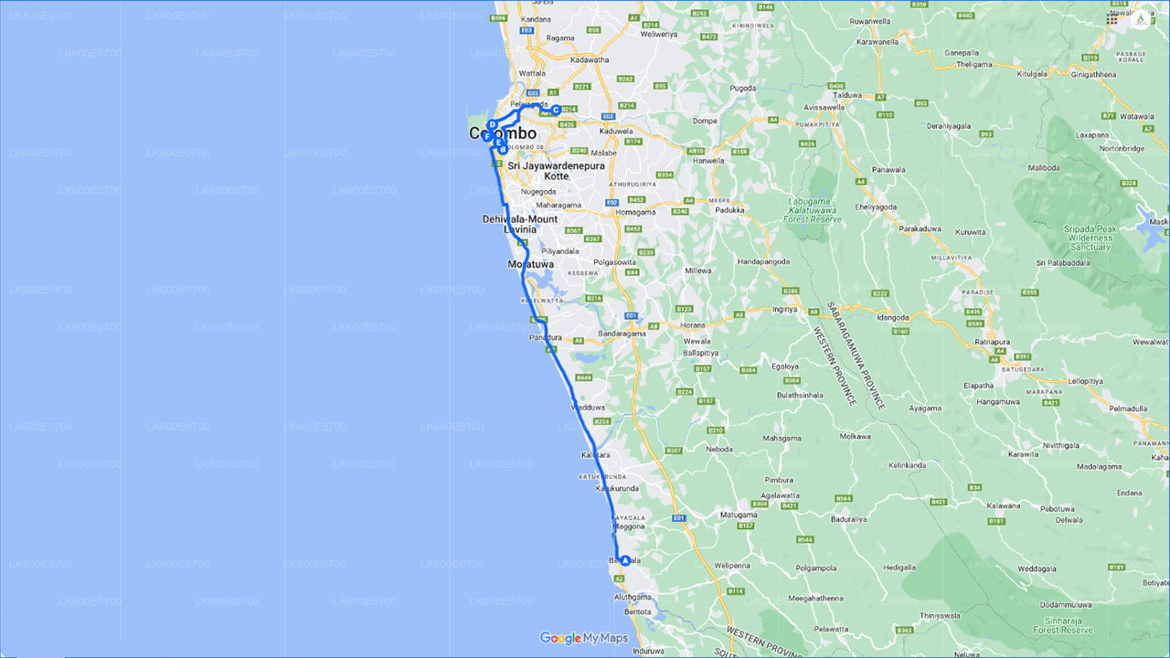 Экскурсия по Коломбо из Берувалы.