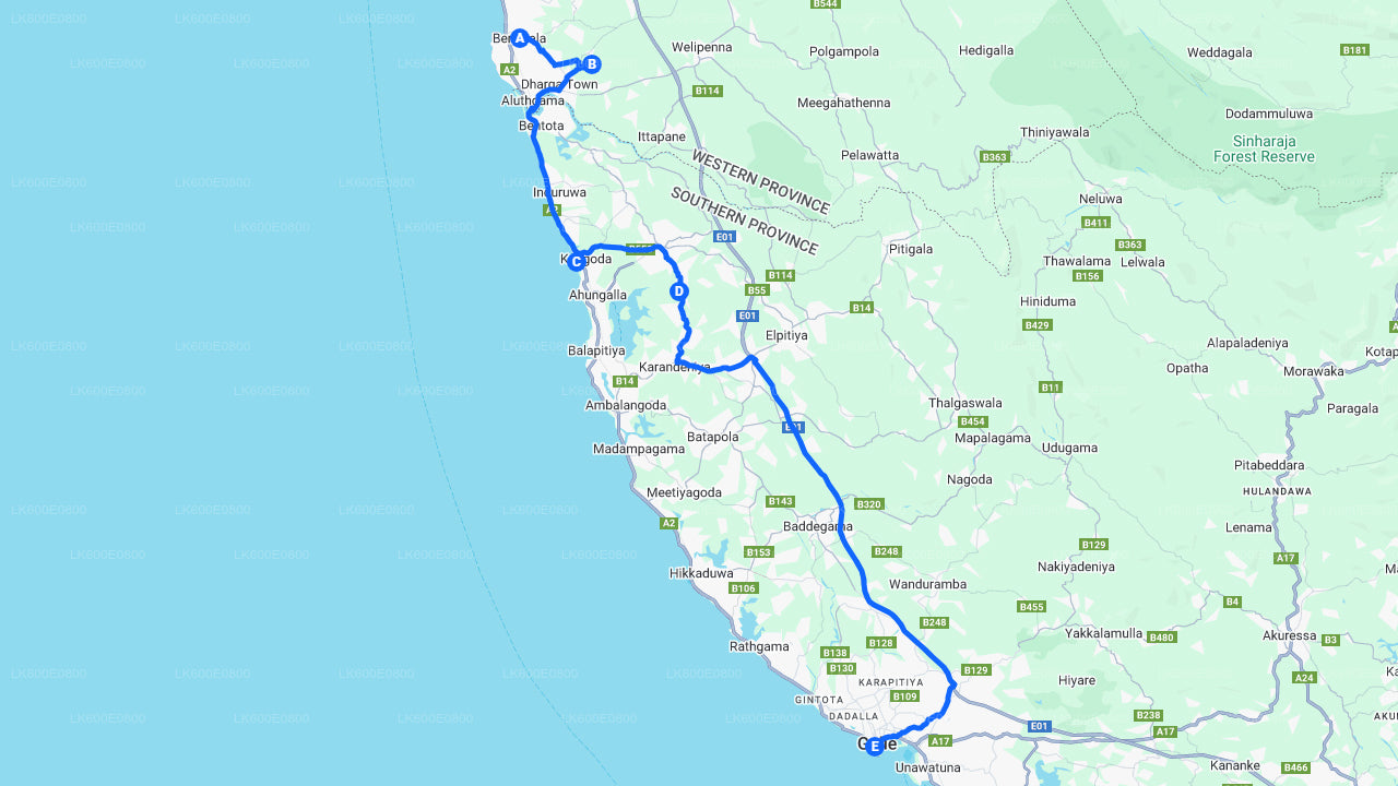 Экскурсия по городу Бентота и поездка в Галле из Берувалы.