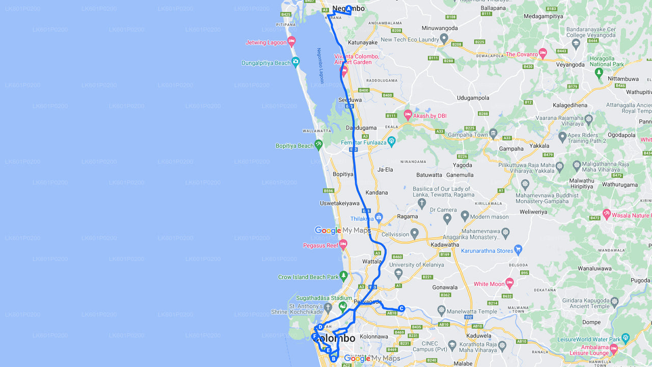 Экскурсия по Коломбо из Негомбо