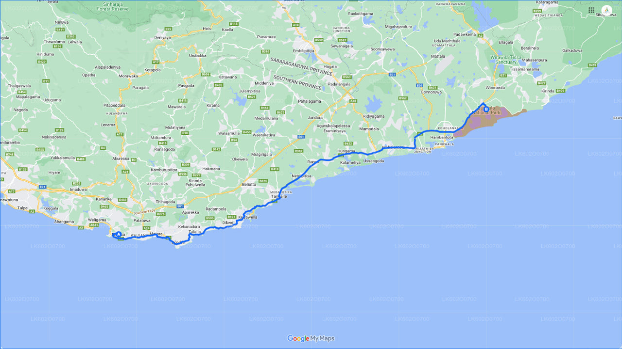 Сафари в национальном парке Бундала из Мириссы