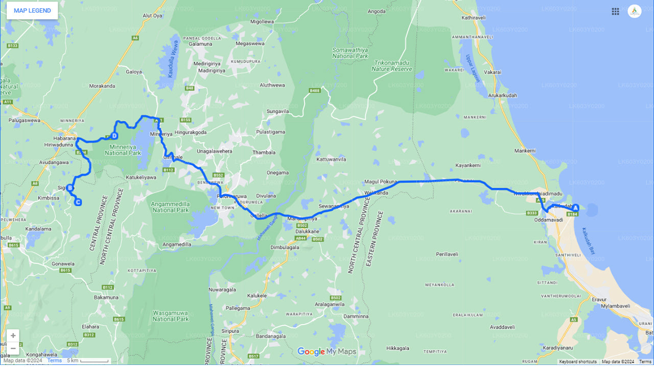 Сафари по скалам Сигирии и диким слонам из Пасикуда