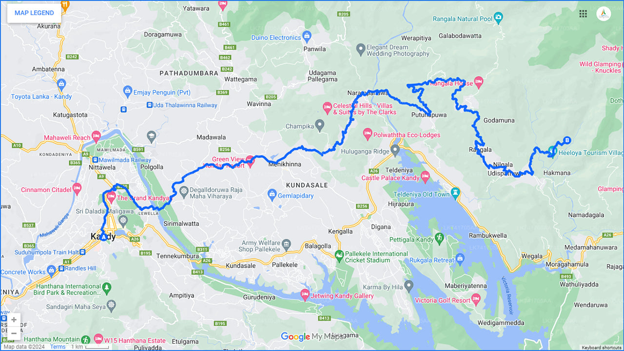 Поход в деревню Хилойя из Канди