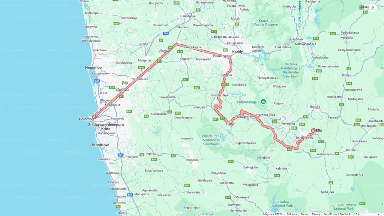 Поездка на поезде из Коломбо в Эллу (поезд № 1001 «Денувара Менике»)