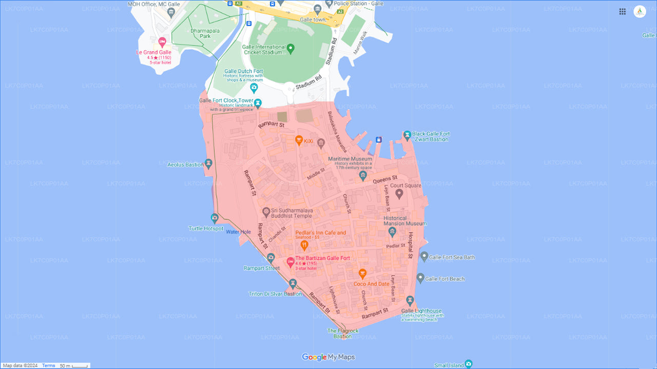 Прогулка по уличной еде в форте Галле