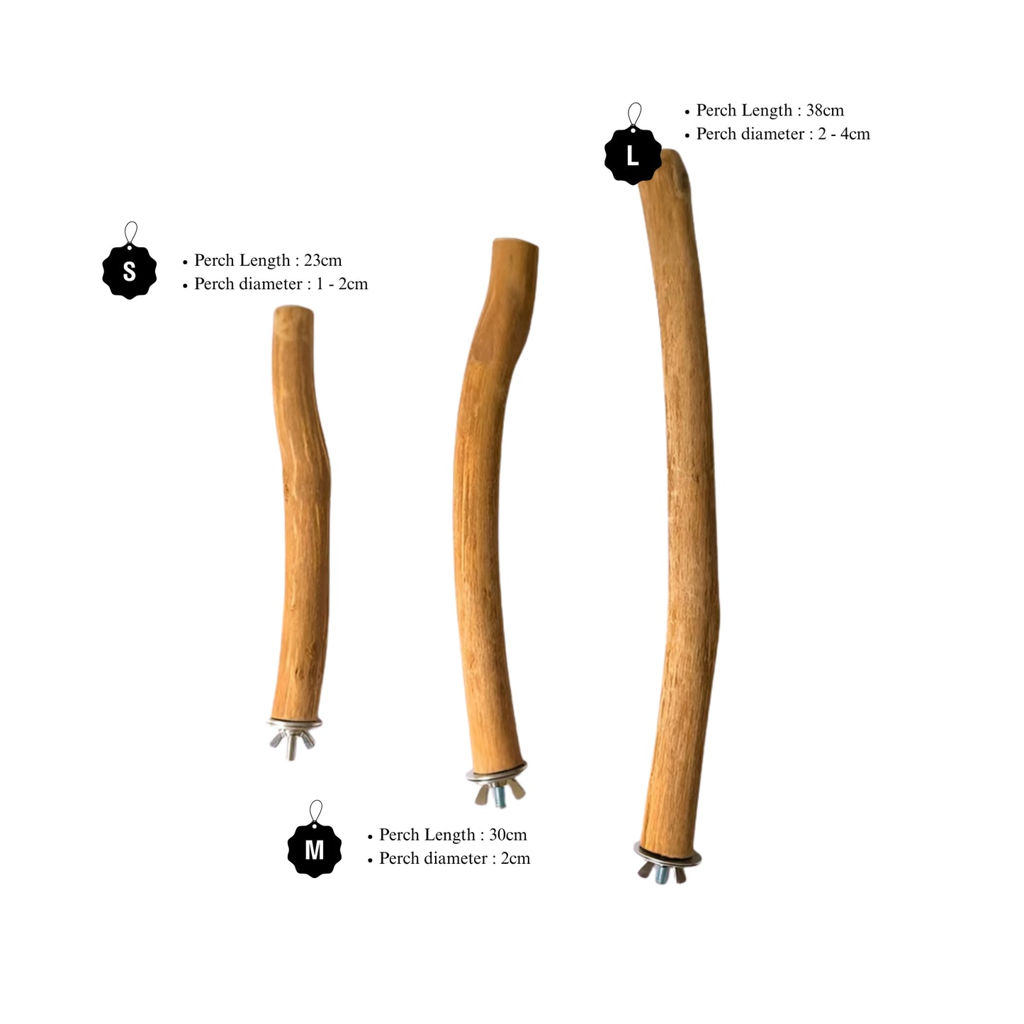 Cinnapaws Cinnaperch Ceylon Cinnamon Wood Natural Bird Chew