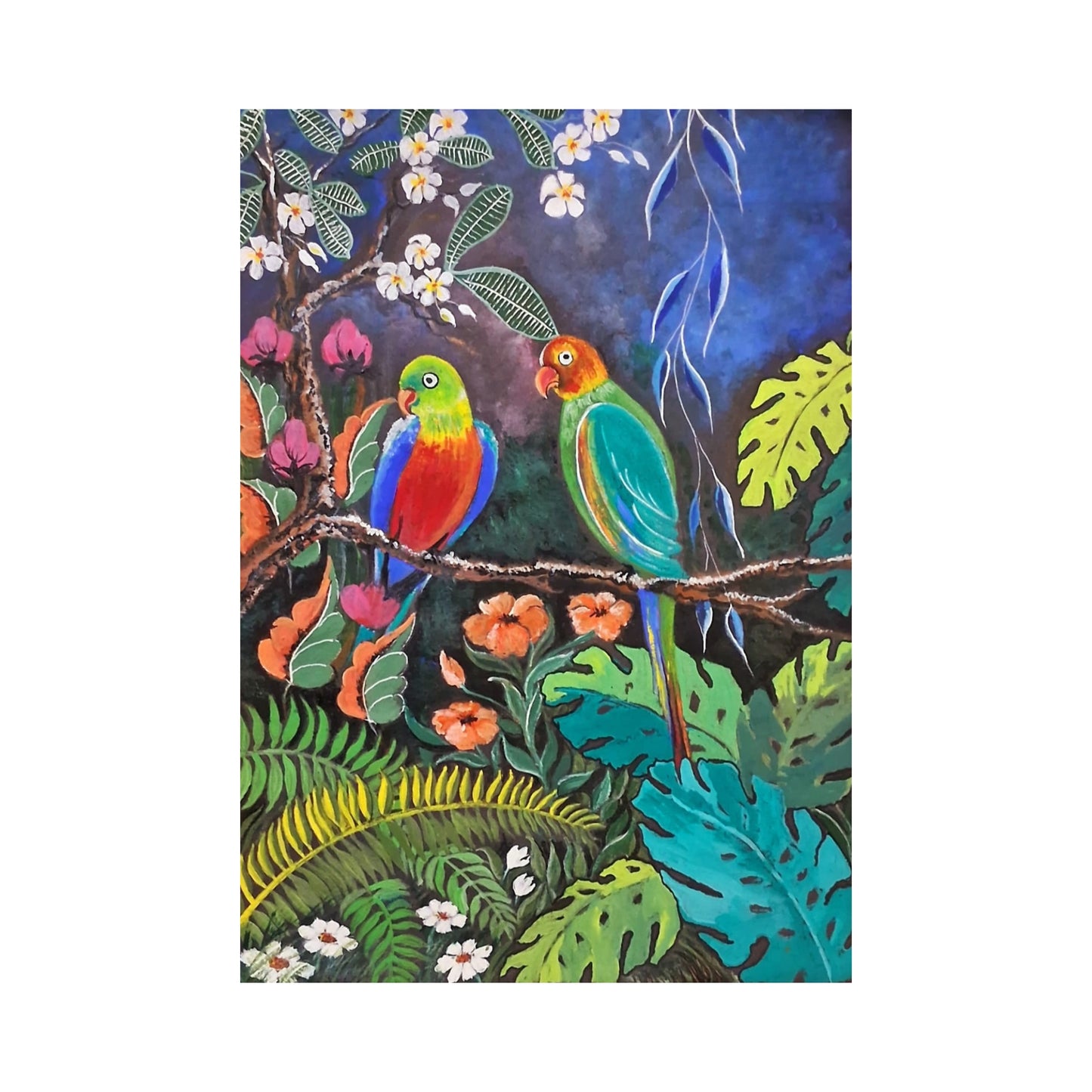 Lakpura® Птицы в лесу настенное искусство