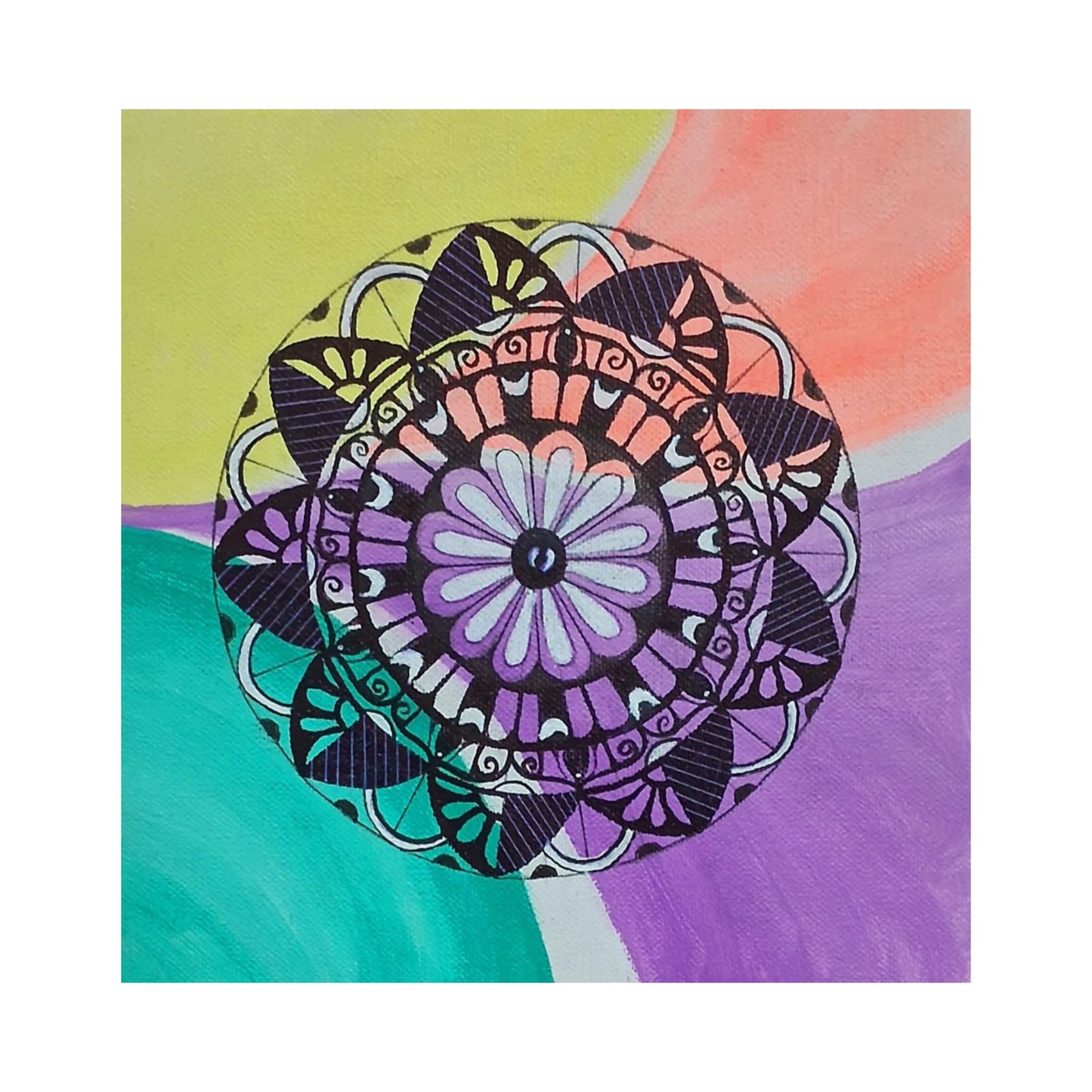 Lakpura® Настенное искусство Мандела (Дизайн А)