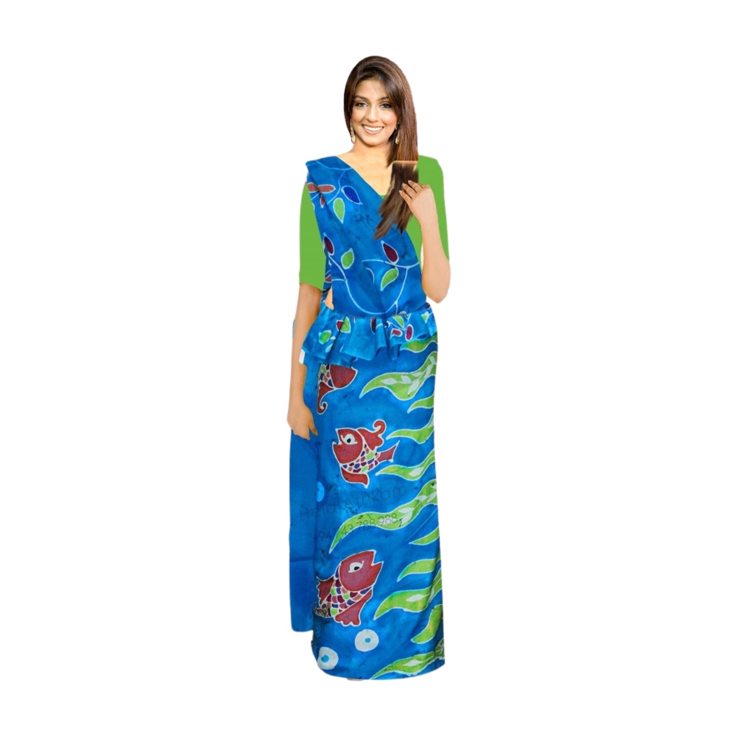 Lakpura Batik Saree (Design S804)