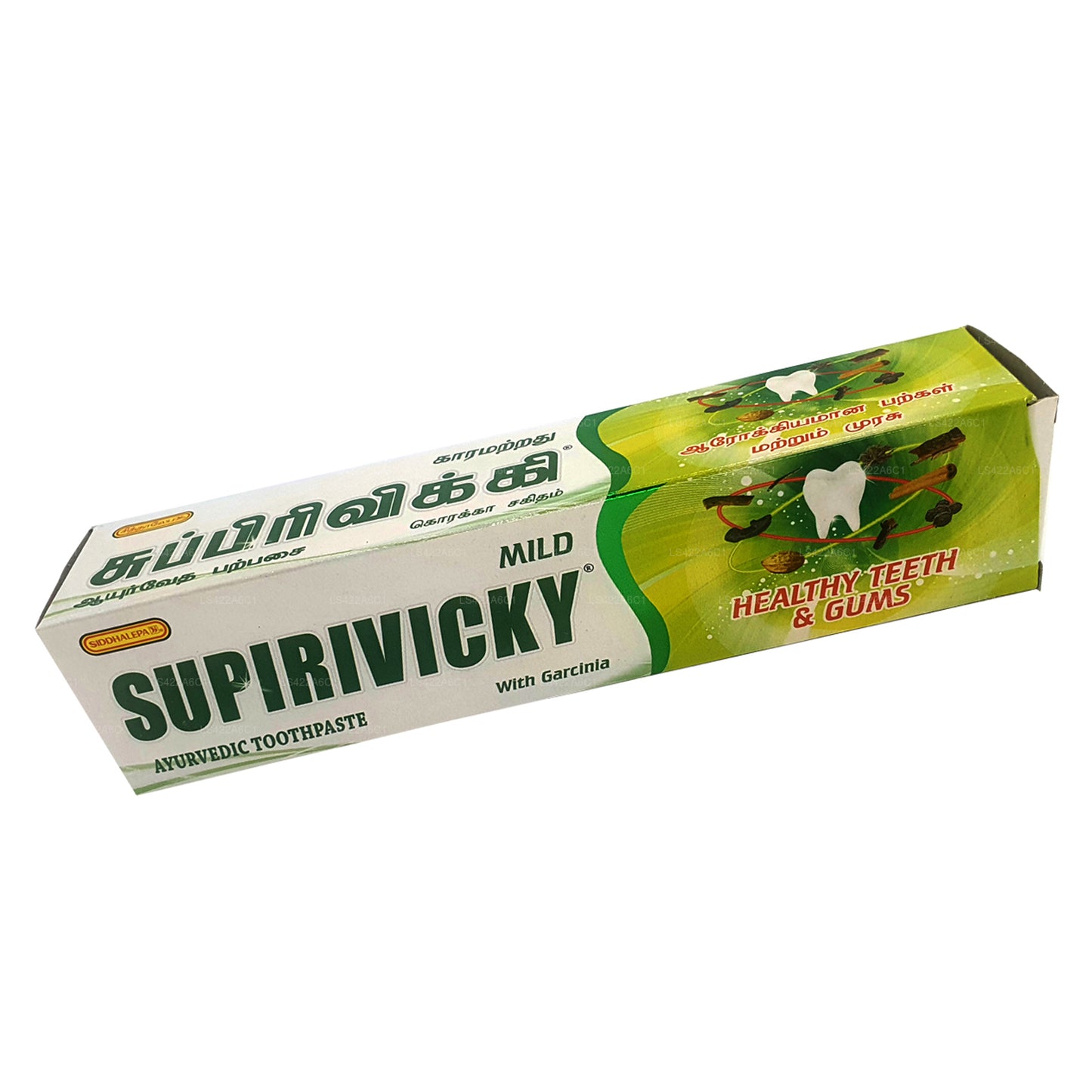 Мягкая аюрведическая зубная паста Siddhalepa Supirivicky (40 г)