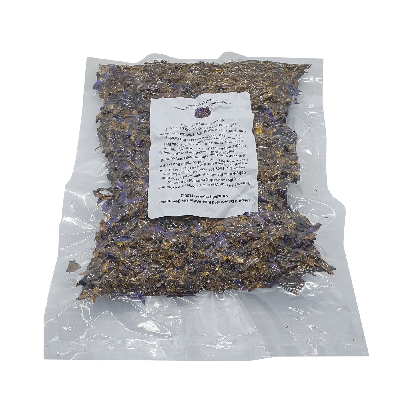 Цветы обезвоженной голубой водяной лилии (Nymphaea Nouchali) Lakpura