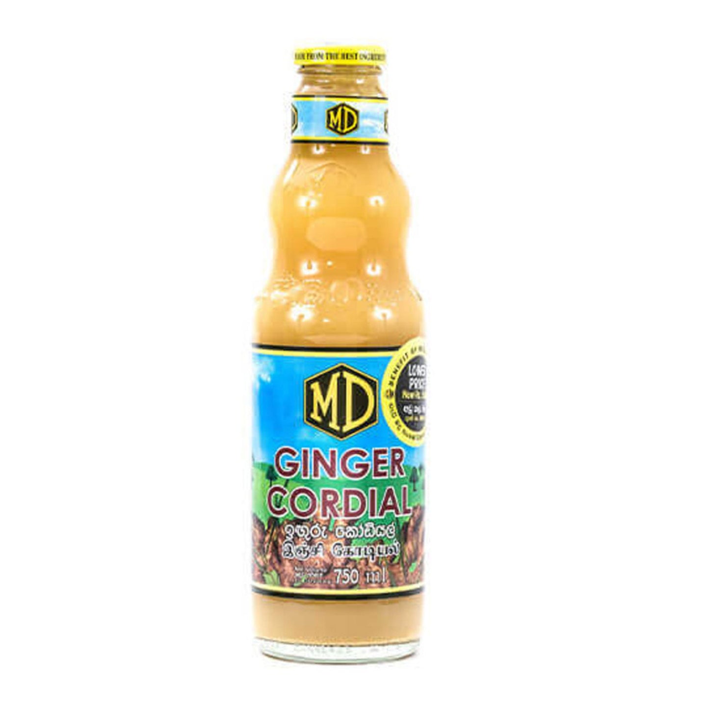 MD Ginger Cordial (750ml)