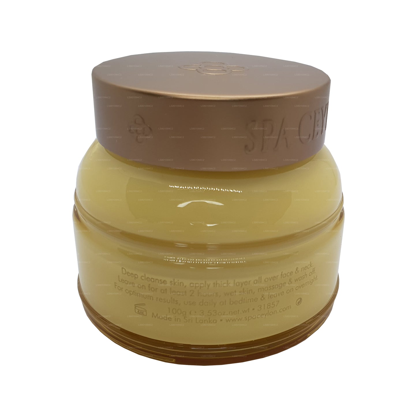 Ночная увлажняющая процедура Spa Ceylon с белым рисом (200 г)