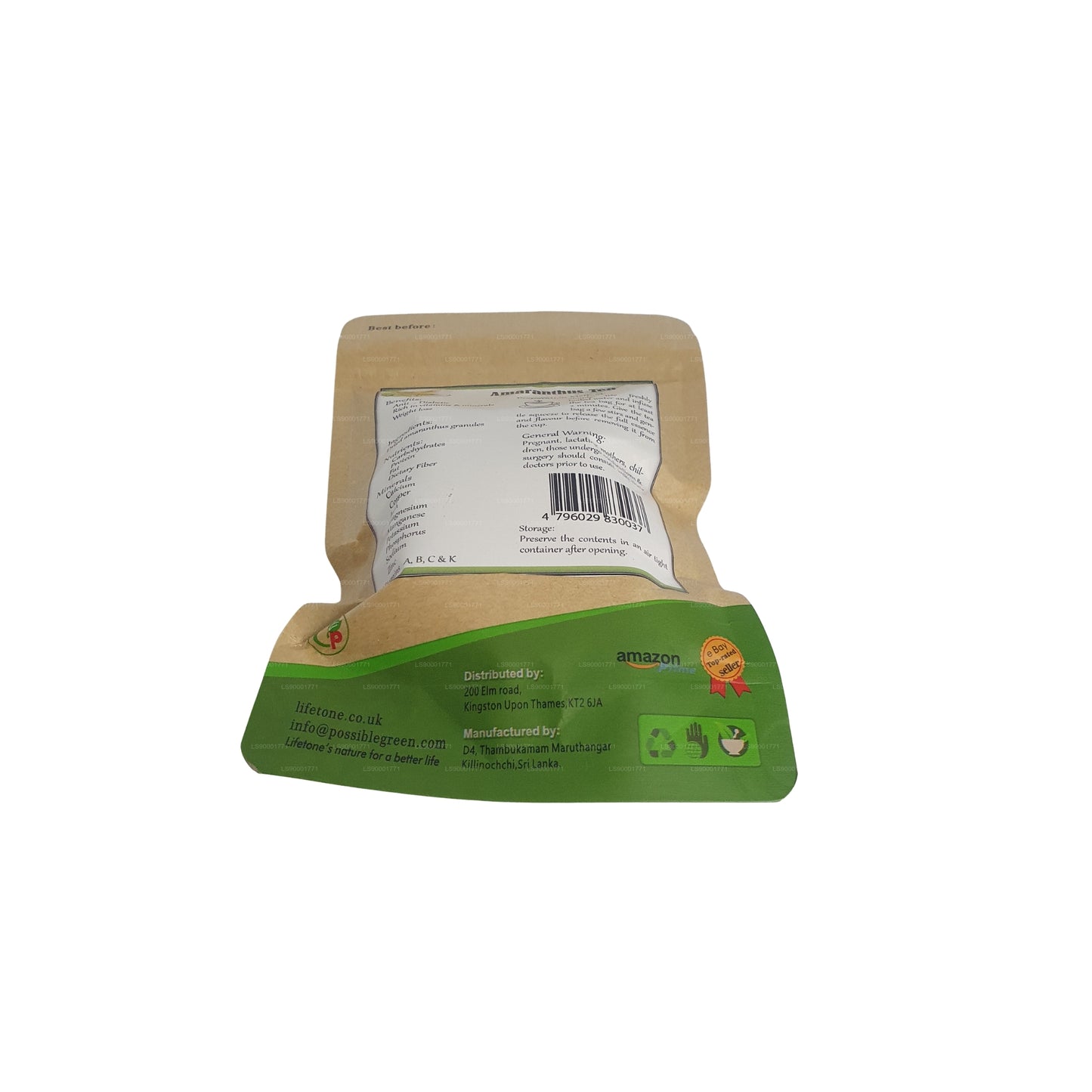 Чай Lifetone с амрантусом (30 г)