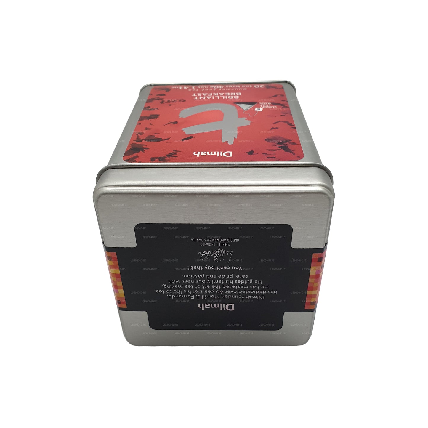 Блестящий завтрак Dilmah серии T (40 г) 20 пакетиков чая