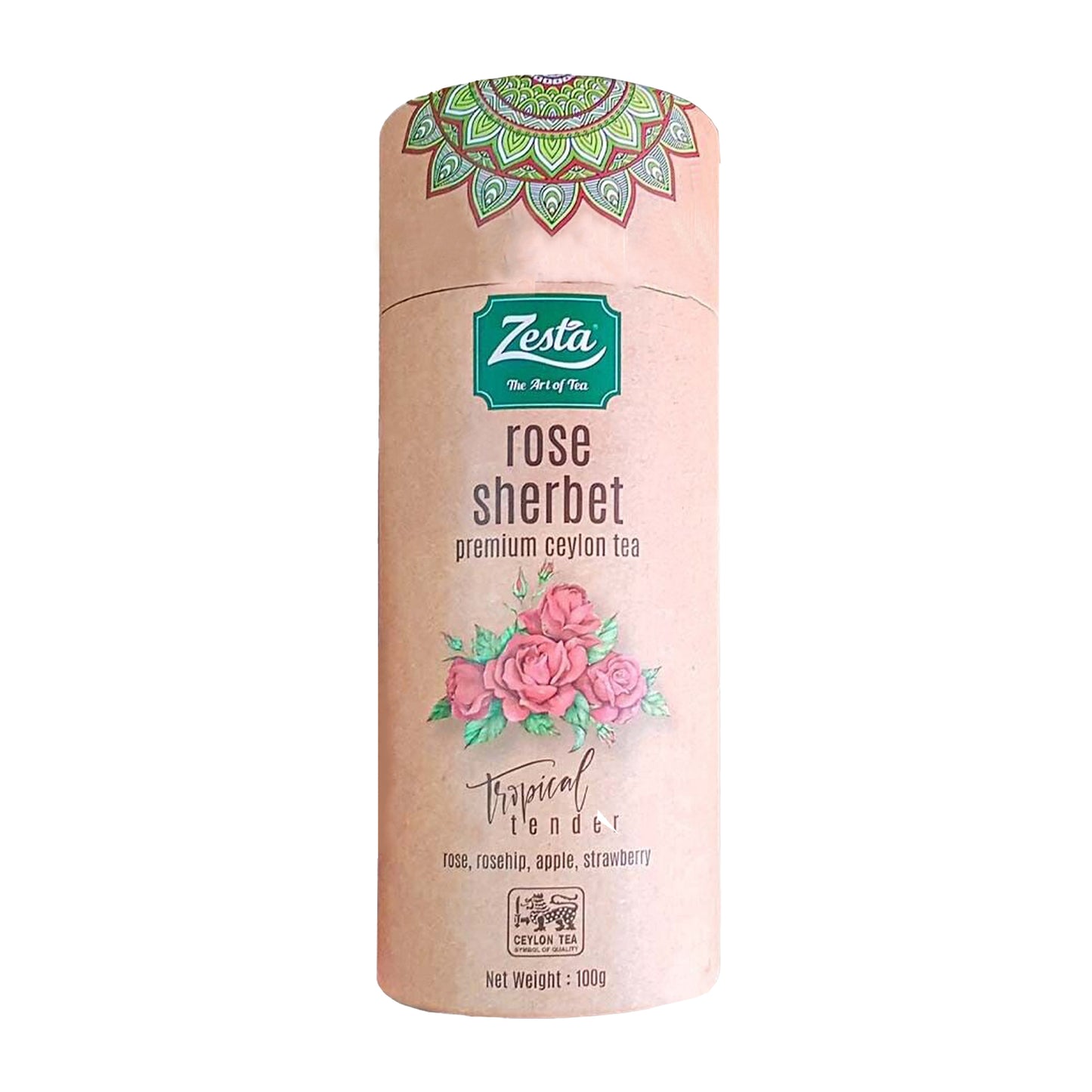 Розовый щербетный чай Zesta (100 г)