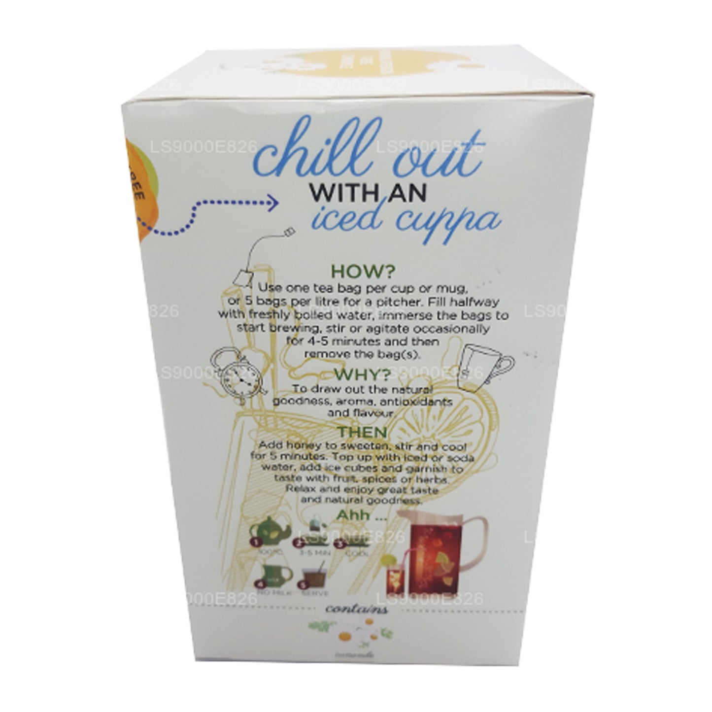 Чистые цветы ромашки Dilmah (30 г) 20 пакетиков