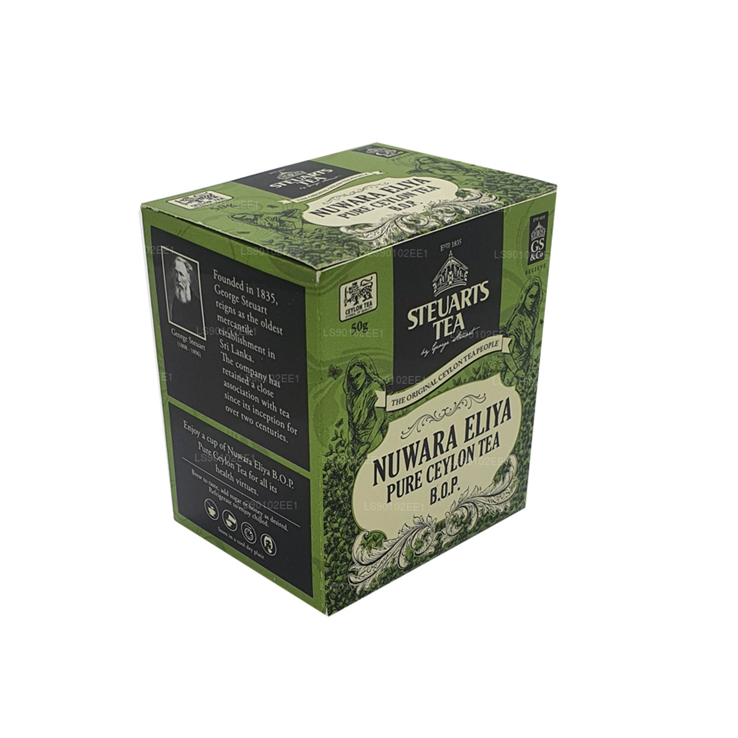 Листовой чай Джорджа Стюарта Нувара Элия BOP (50 г)