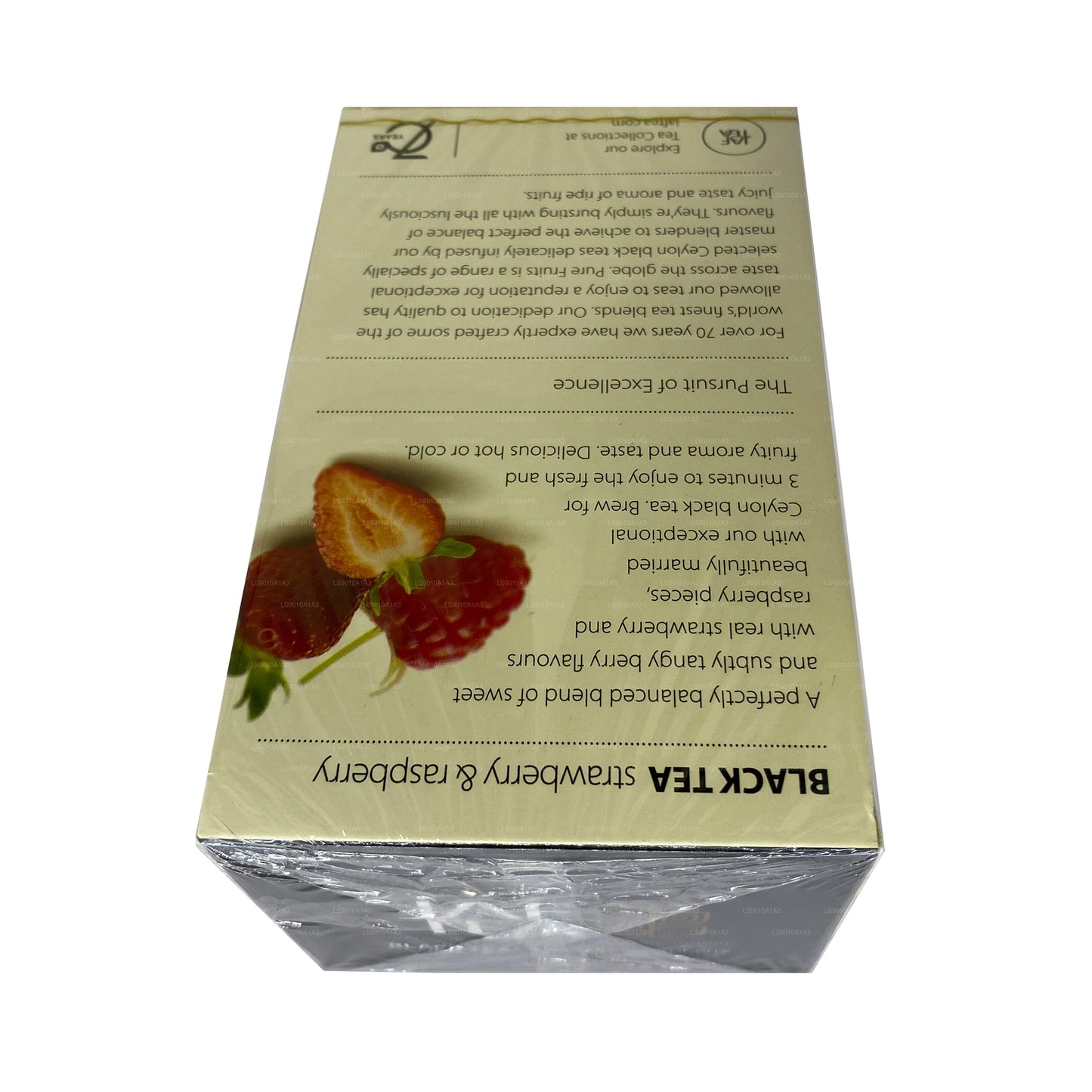 Коллекция Jaf Tea Pure Fruits Черный чай с клубникой и малиной (30 г) 20 пакетиков