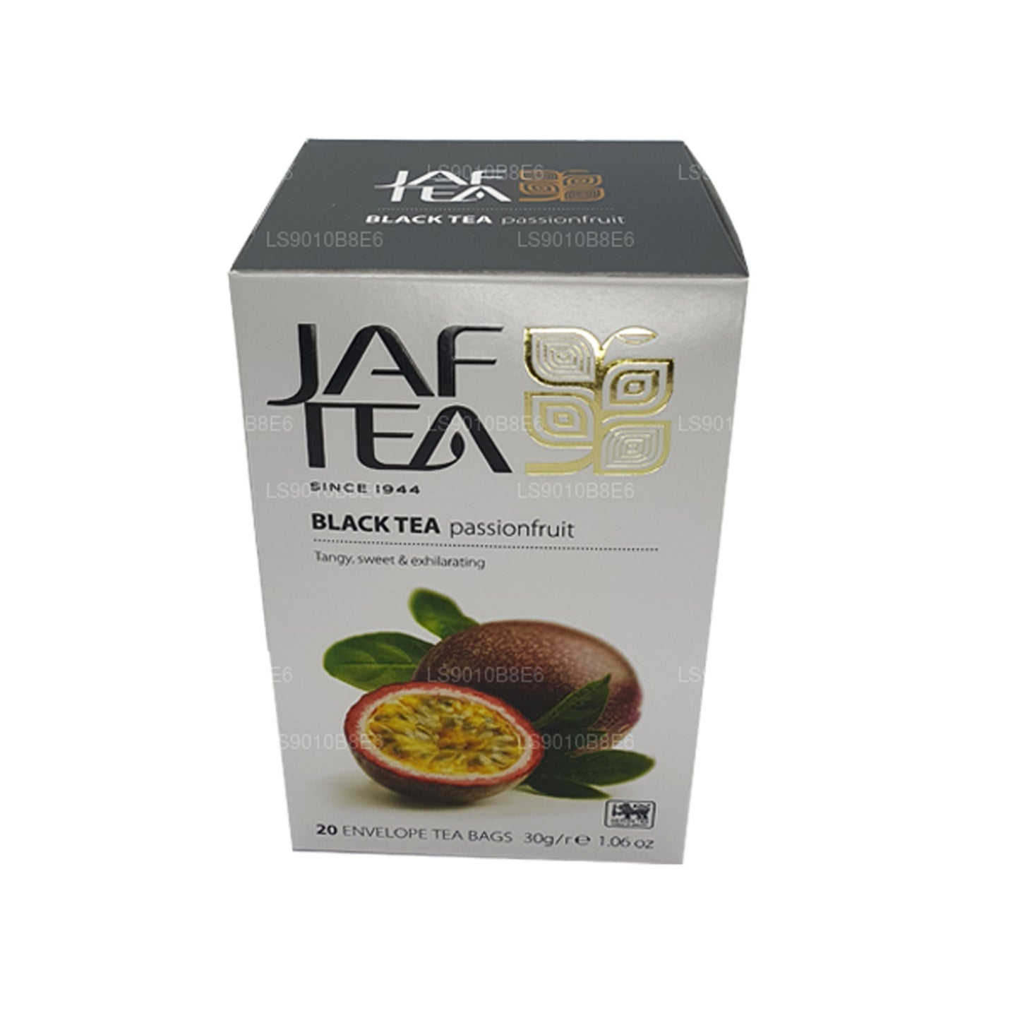Коллекция Jaf Tea Pure Fruits, черный чай, маракуйя, фольга, конверт, чай в пакетиках (30 г)
