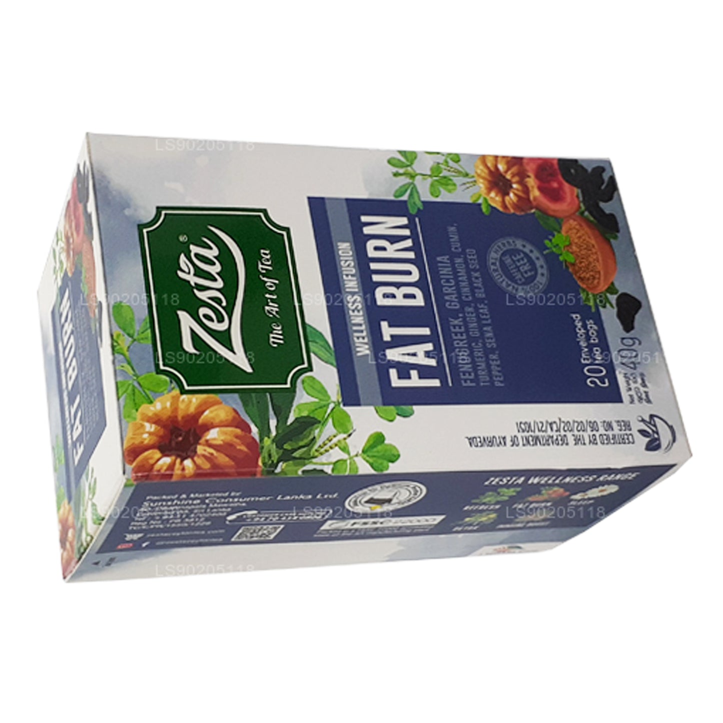 Zesta для сжигания жира (40 г) 20 пакетиков чая