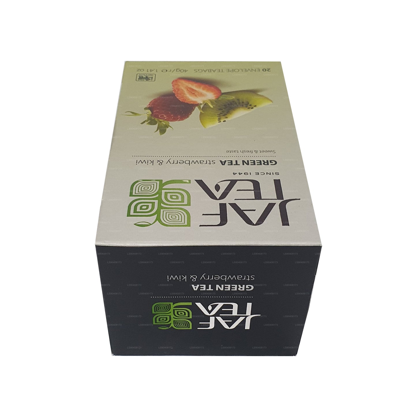 Jaf Tea Pure Green Collection Зеленый чай Клубника и киви (40 г) 20 чайных пакетиков