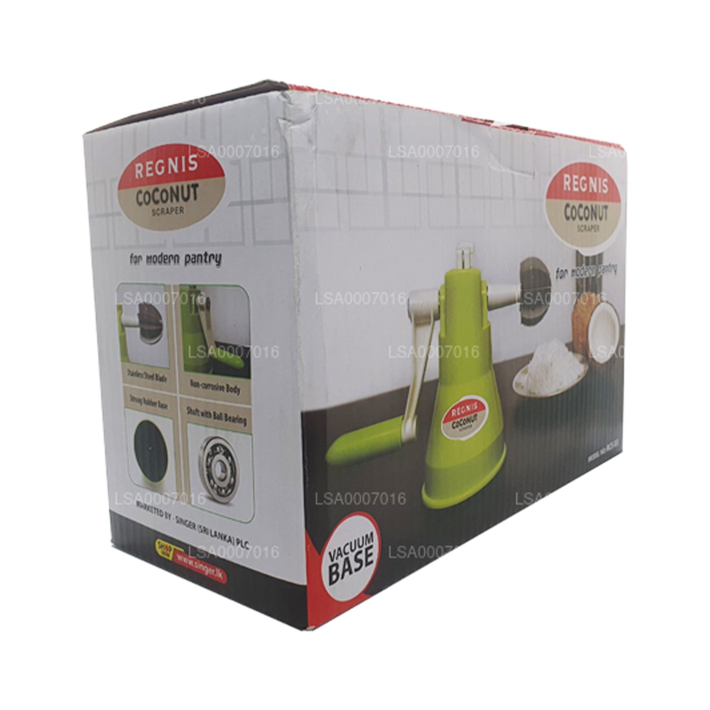 Ручной скребок для кокосовых орехов Lakro (RCS-03)