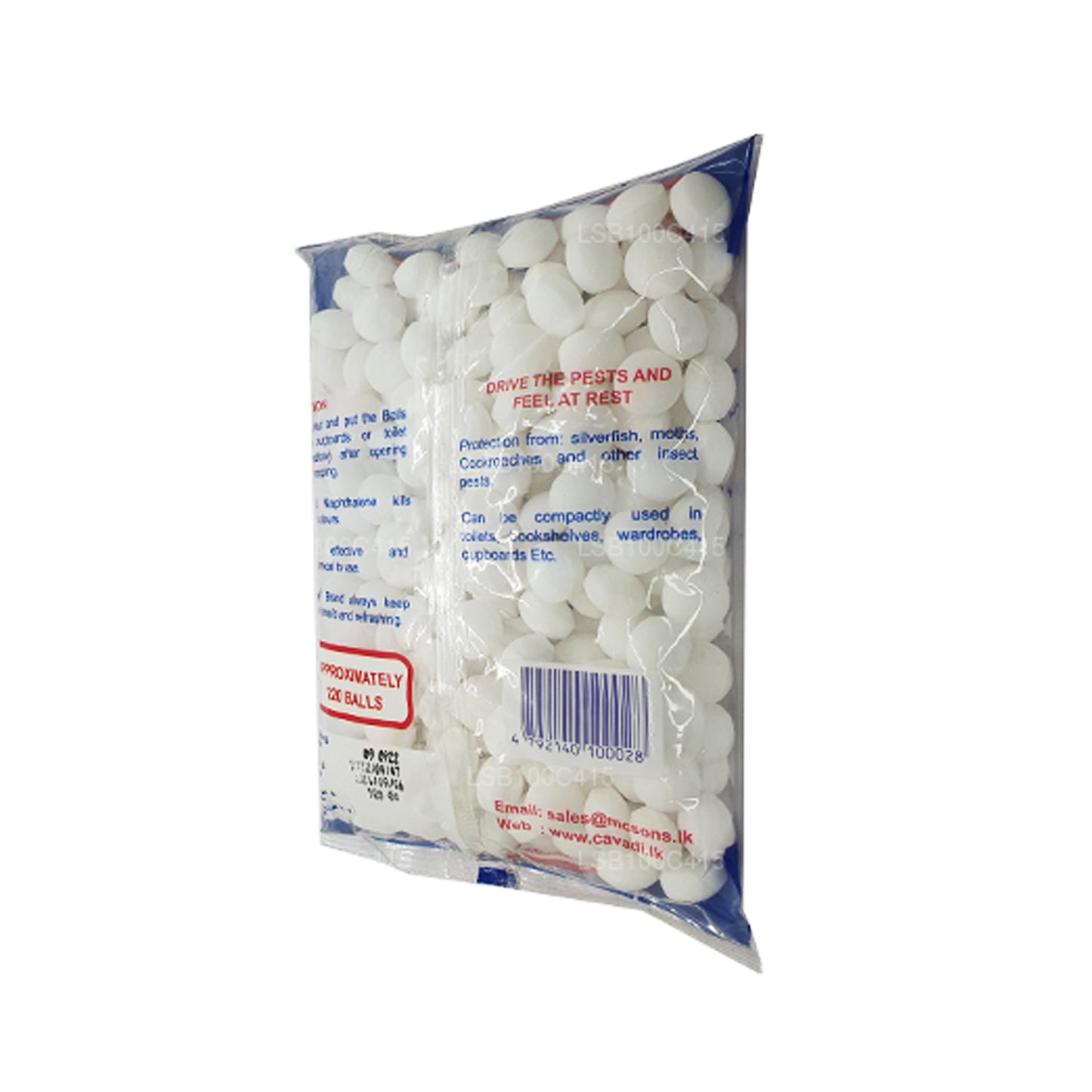 Нафталиновые шары Cavadi Eagle