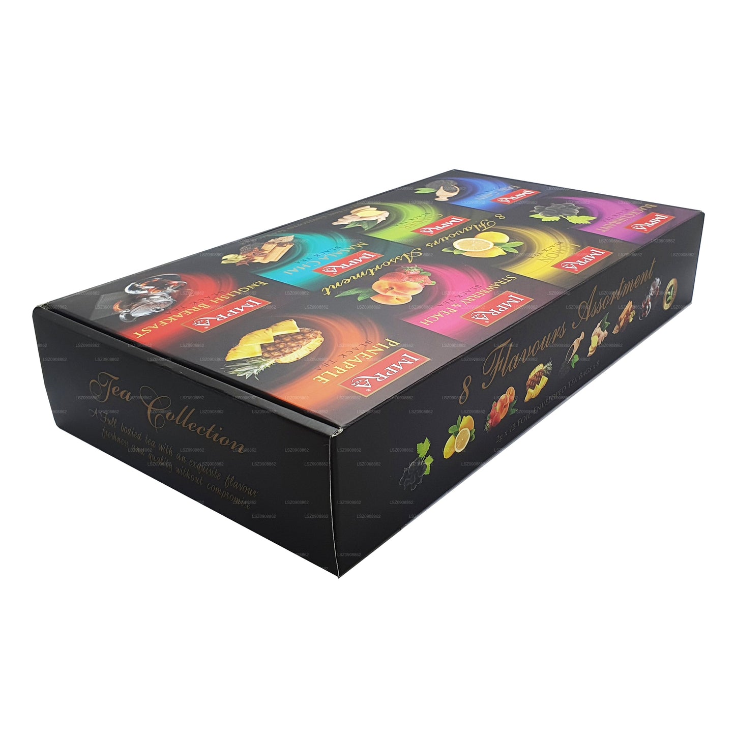 Подарочный пакет Impra, конверт из черной чайной фольги (192 г)