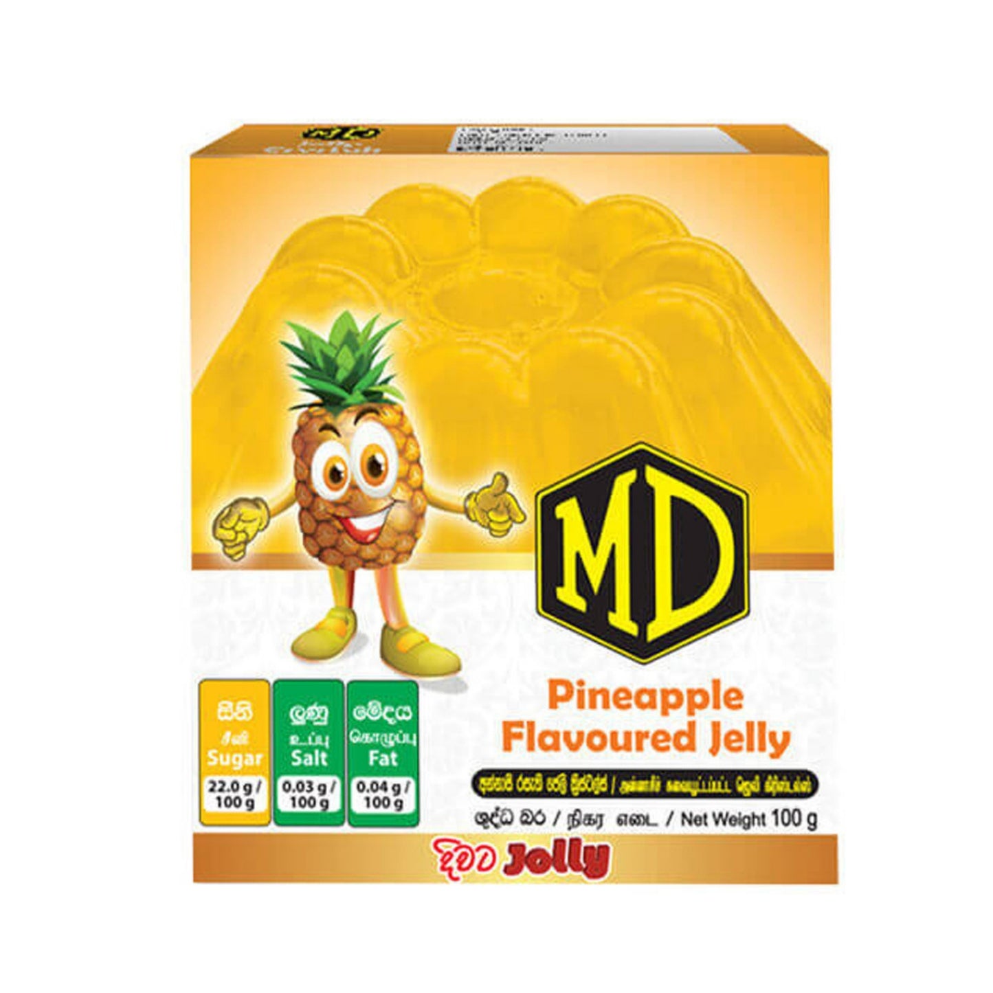 Ананас MD Jelly Crystal (100 г)