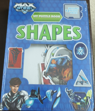 Max Steel : My Puzzle Book – Shapes