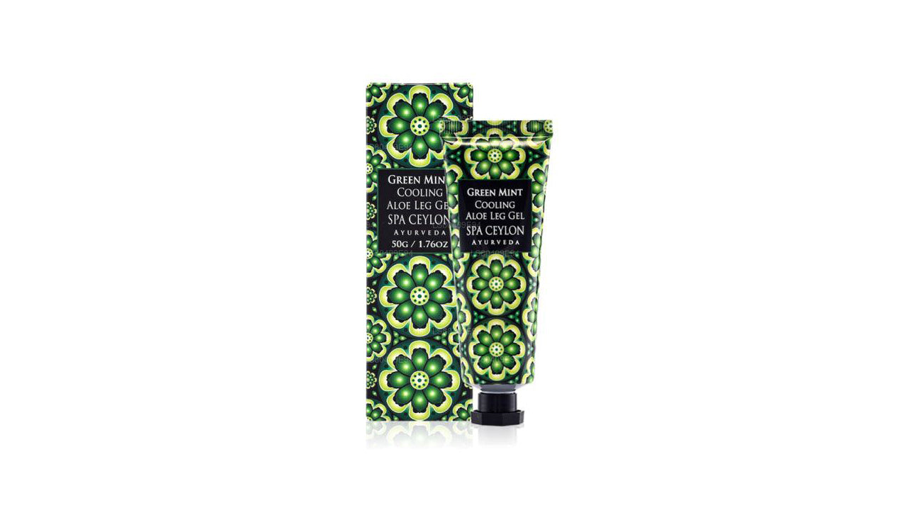 Spa Ceylon Green Mint - Cooling Aloe Leg Gel