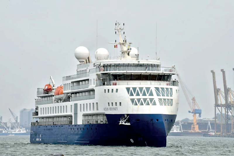 “Ocean Odyssey” makes her maiden call to Colombo