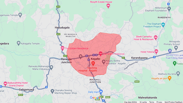 Kegalle Accommodation Transfers