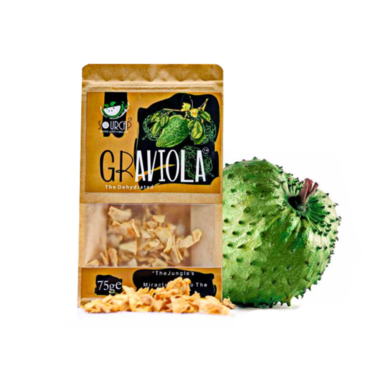Хрустящие крекеры CAP Ceylon Graviola (75 г)