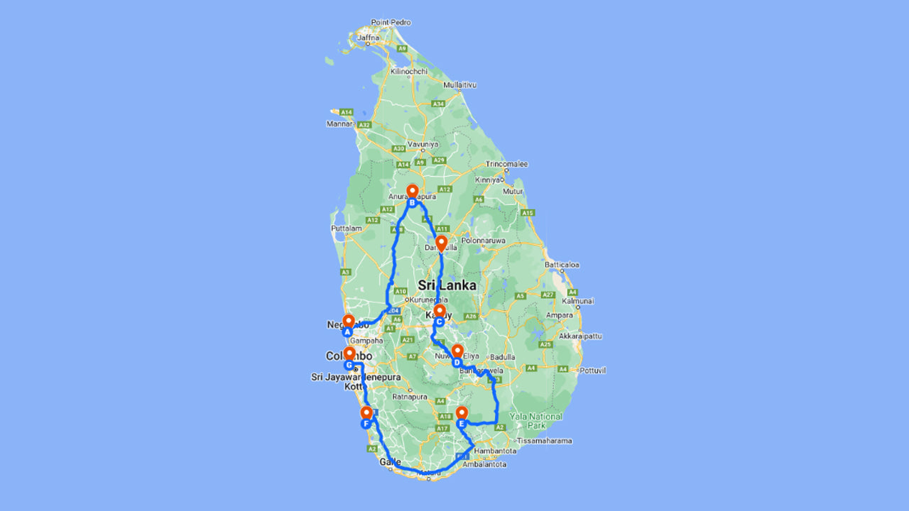 Адвент на Цейлоне (13 дней)