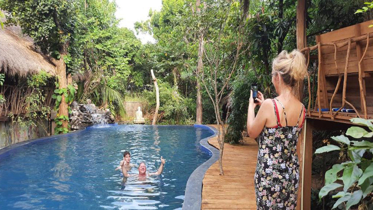 Дом на дереве в Хабаране, деревня Муту, Хабарана