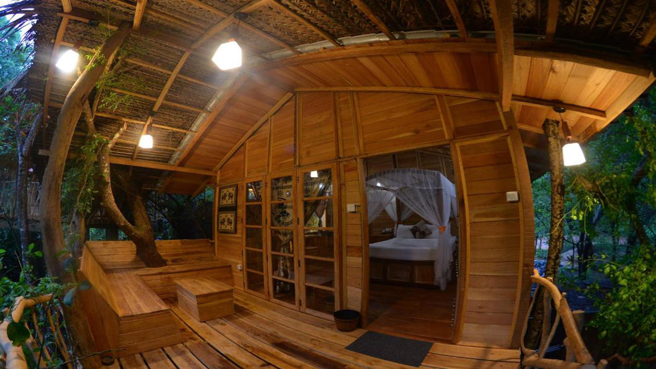 Дом на дереве в Хабаране, деревня Муту, Хабарана