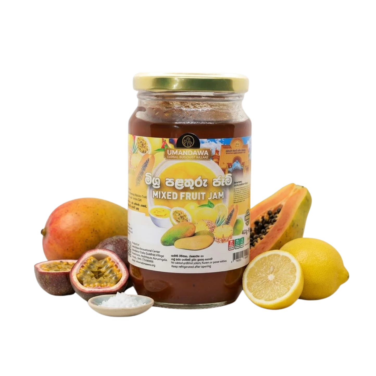 Umandawa Mixed Fruit Jam (180mg)