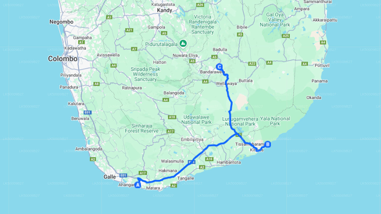 Частный тур из Велигамы в Эллу с Yala Safari