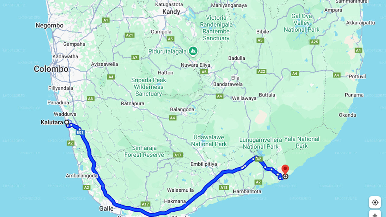 Сафари в национальном парке Яла из Калутары