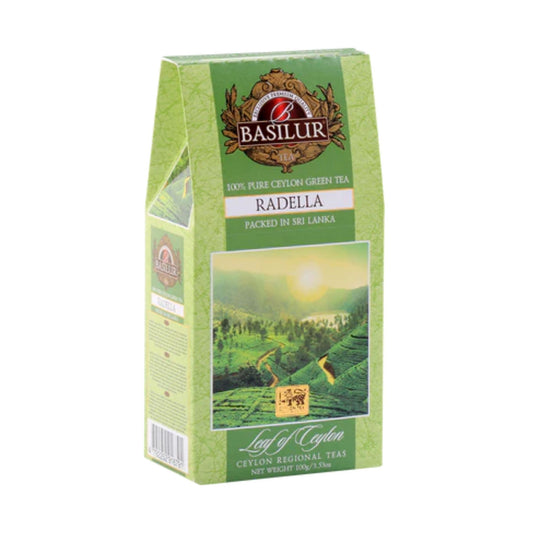 Basilur Leaf of Ceylon "Radella Green Tea" (100g)