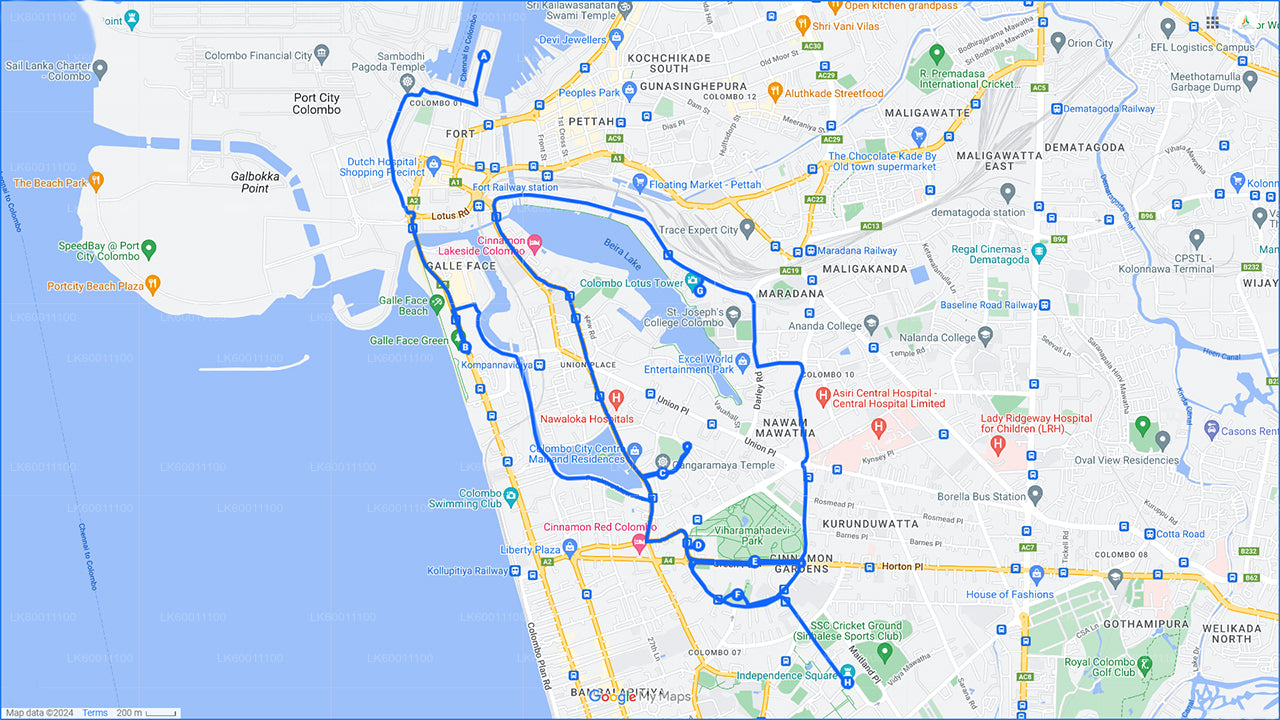 Экскурсия по Коломбо на военном джипе из порта Коломбо