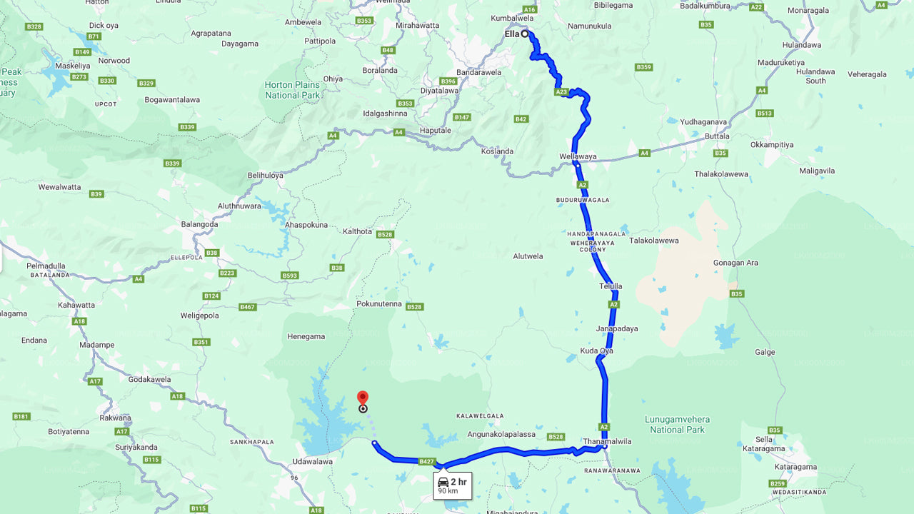 Сафари в национальном парке Удавалаве от Эллы