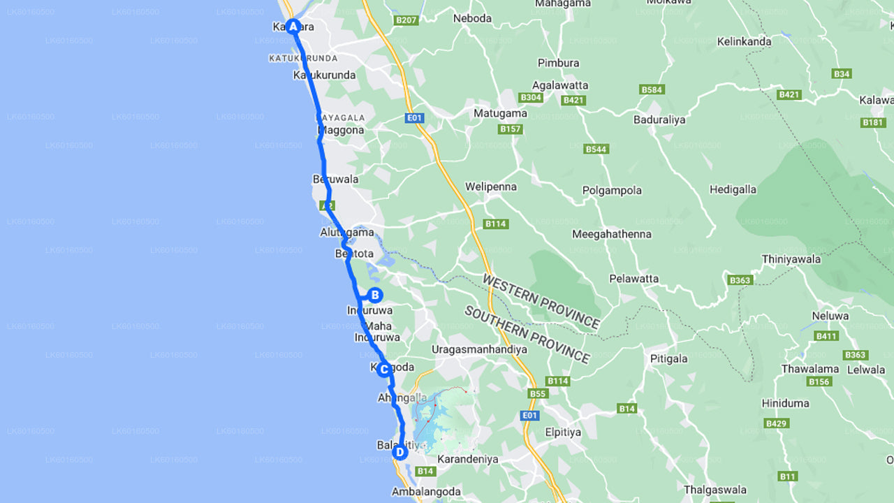 Экскурсия по городу Бентота из Калутары.