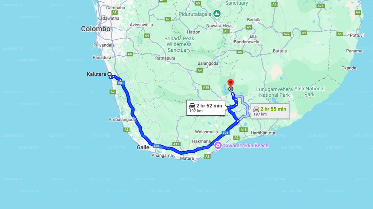 Сафари в национальном парке Удавалаве из Калутара